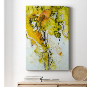 Golden Foliage II Premium Gallery Wrapped Canvas - Ready to Hang
