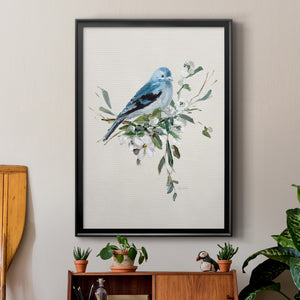 Bluebird Happy I Premium Framed Print - Ready to Hang