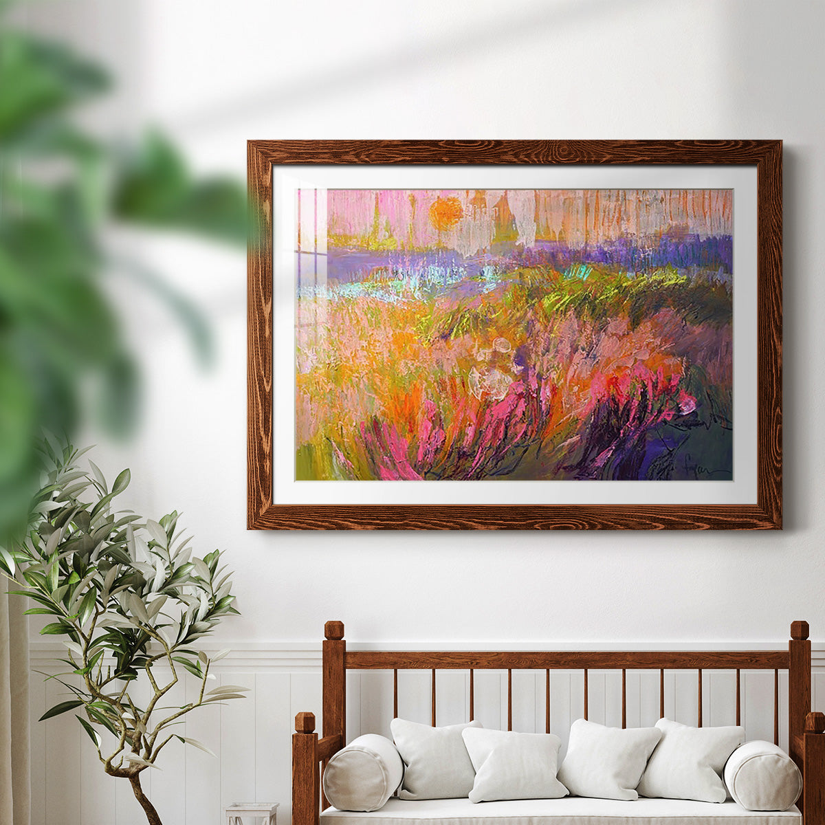 Among the Green Pastures VI-Premium Framed Print - Ready to Hang