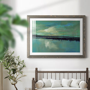 Harbor Light-Premium Framed Print - Ready to Hang