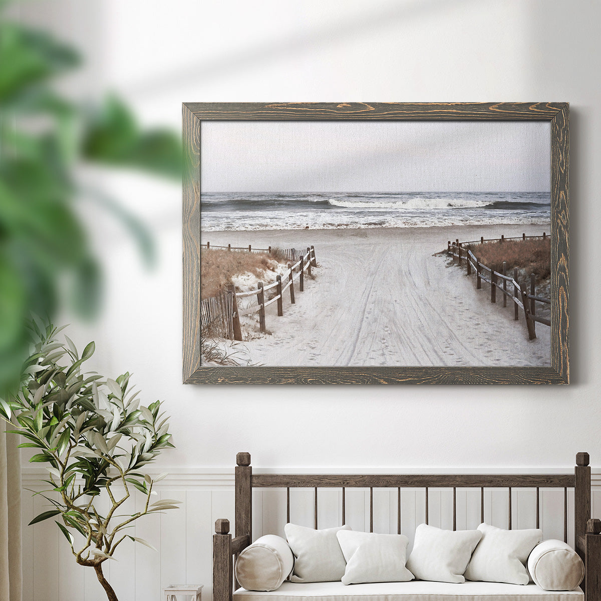 OBX Path-Premium Framed Canvas - Ready to Hang