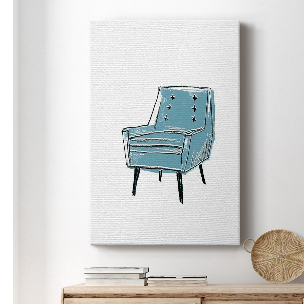 Take a Seat X Premium Gallery Wrapped Canvas - Ready to Hang