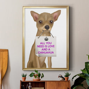 Sepia Botanical Journal I - Modern Framed Canvas Print