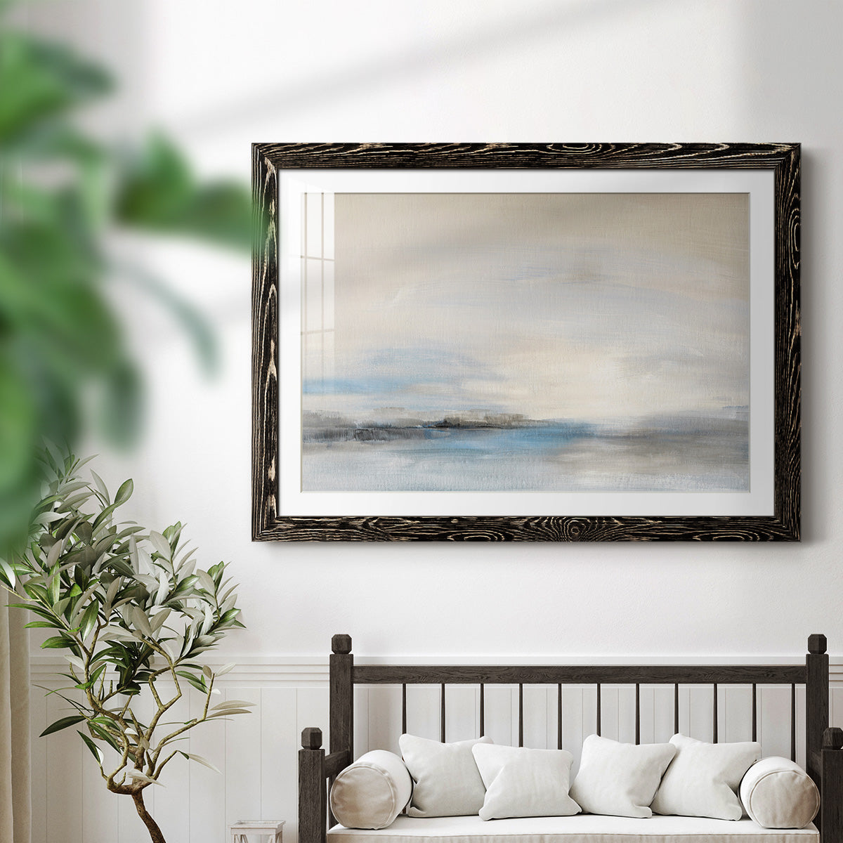 Soft Distance-Premium Framed Print - Ready to Hang