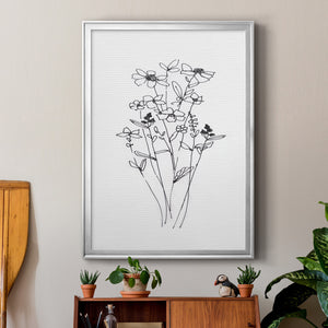 Farmhouse Plants I Premium Framed Print - Ready to Hang