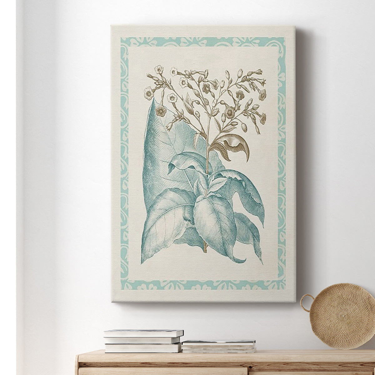 Willow Blue Besler I Premium Gallery Wrapped Canvas - Ready to Hang