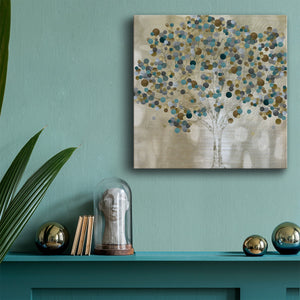 Teal Tree - Canvas Art Print