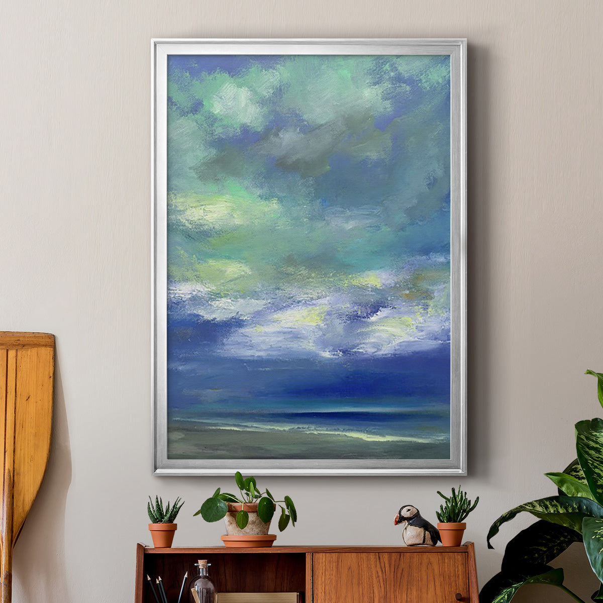 Island Midday Premium Framed Print - Ready to Hang