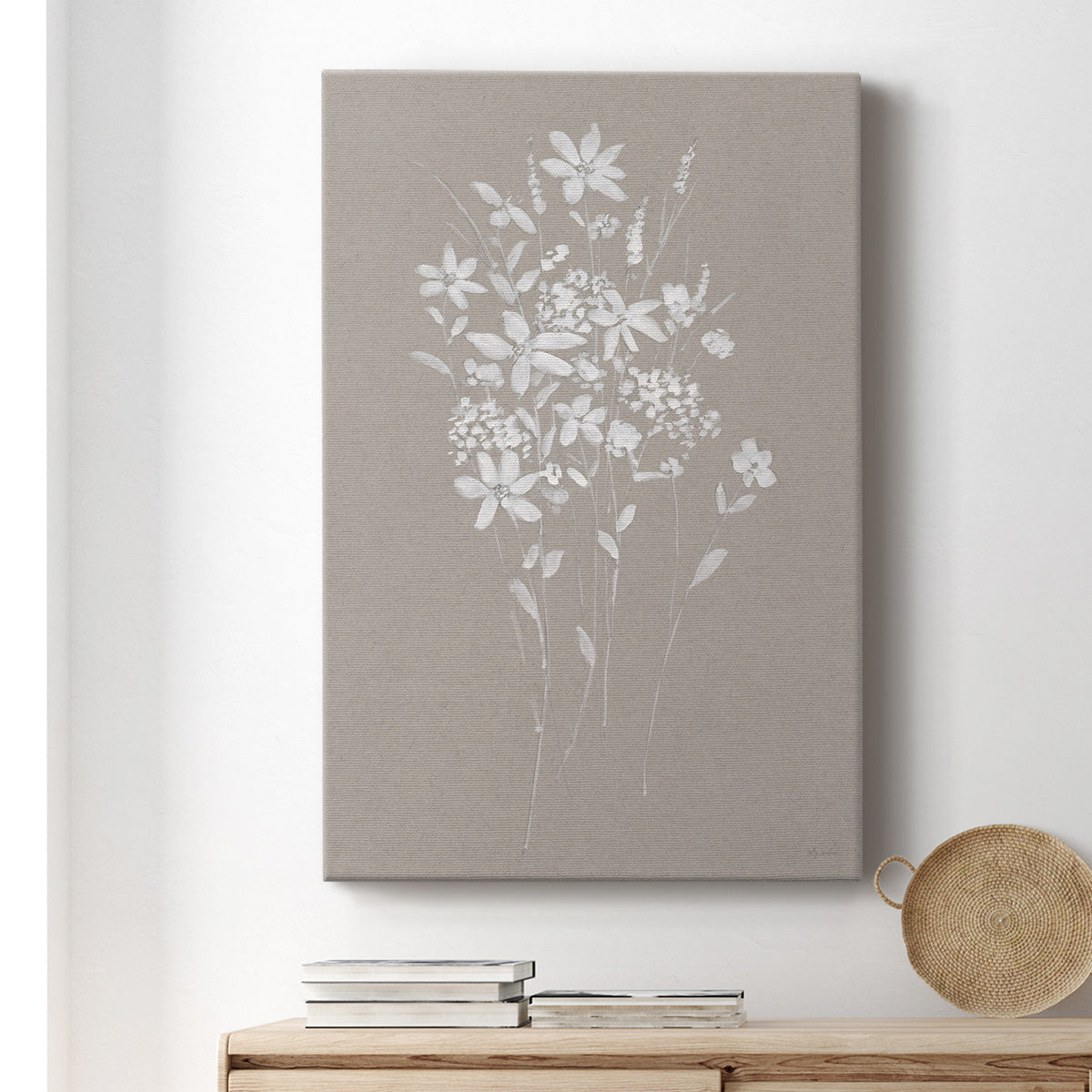 Delicate Botanicals II Premium Gallery Wrapped Canvas - Ready to Hang