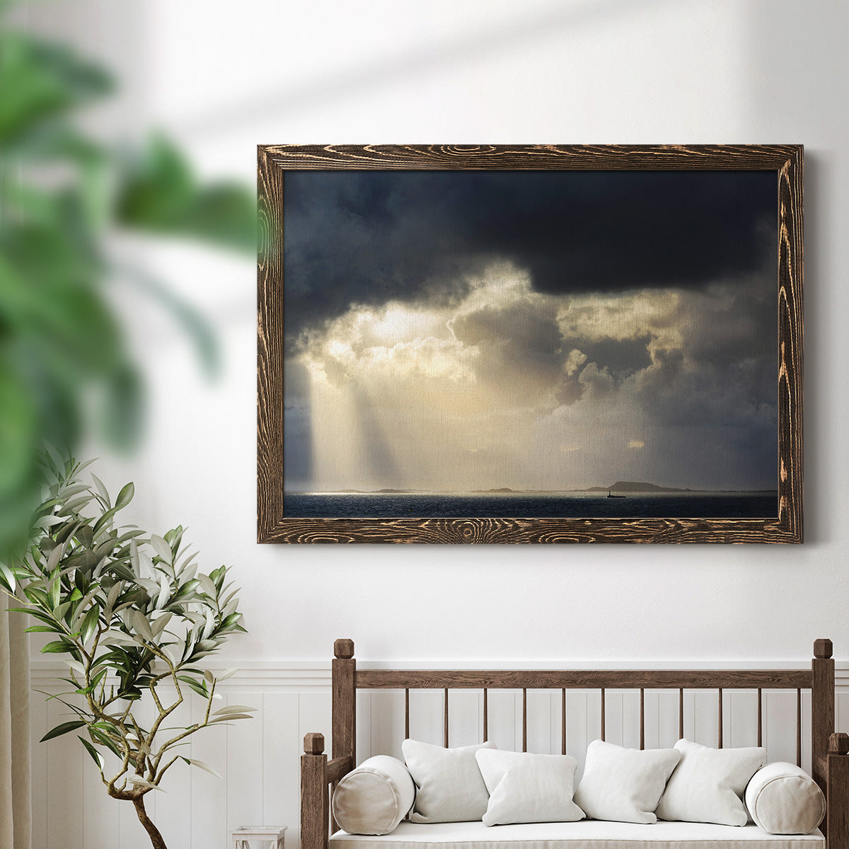 Rays of Light-Premium Framed Canvas - Ready to Hang