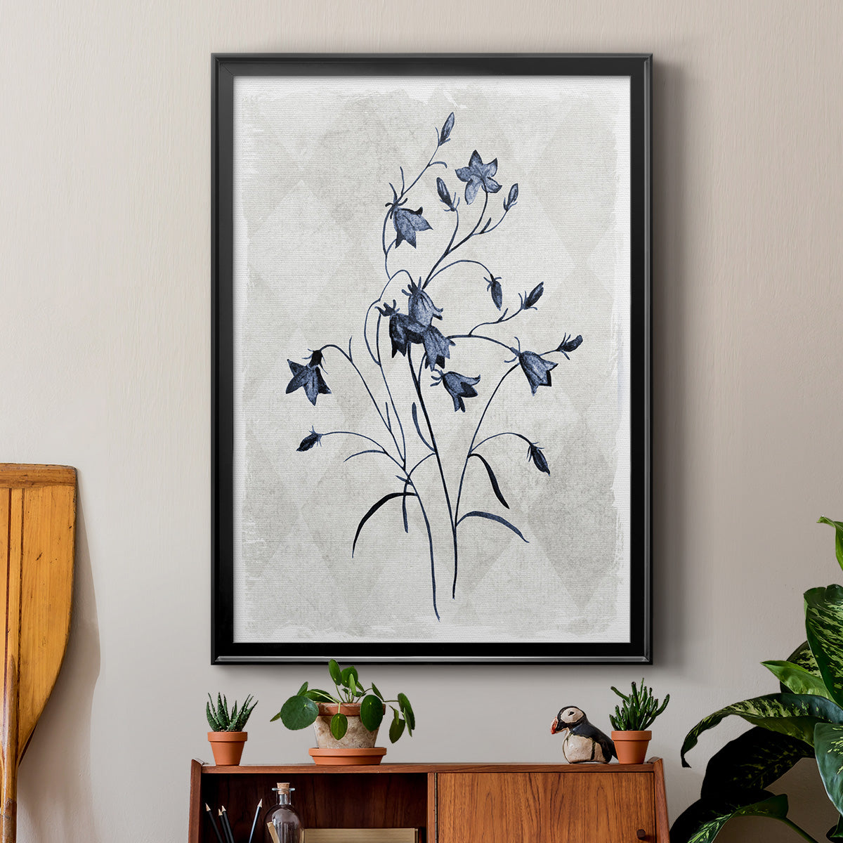 Harlequin Botanical II Premium Framed Print - Ready to Hang