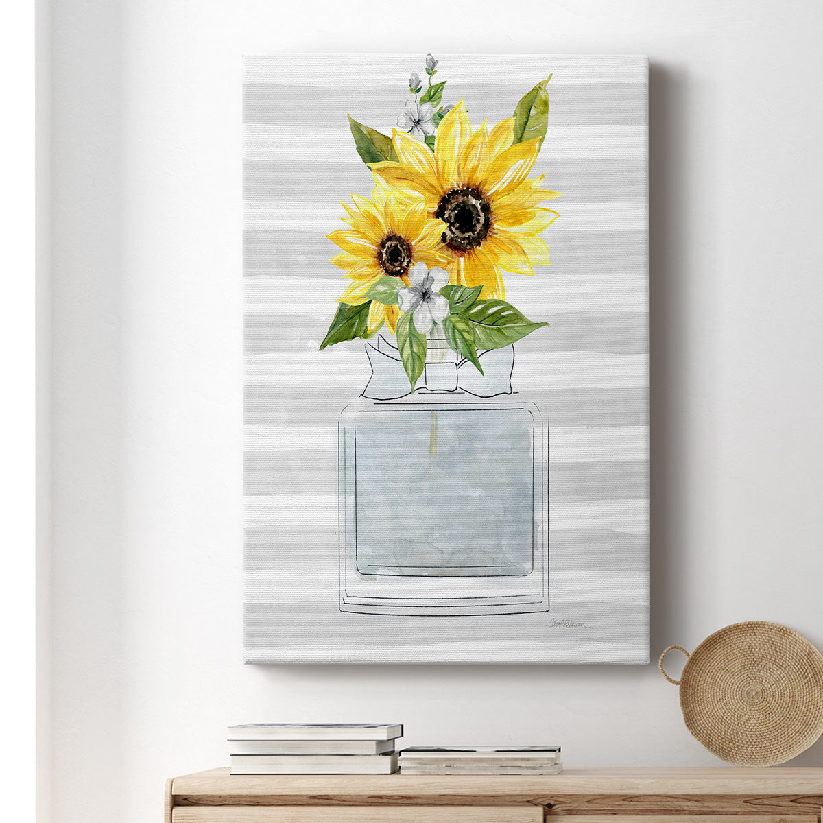 Sunflower Perfume II Premium Gallery Wrapped Canvas - Ready to Hang