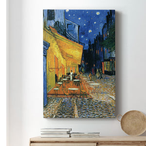 CafÃ© Terrace at Night - Canvas Art Print