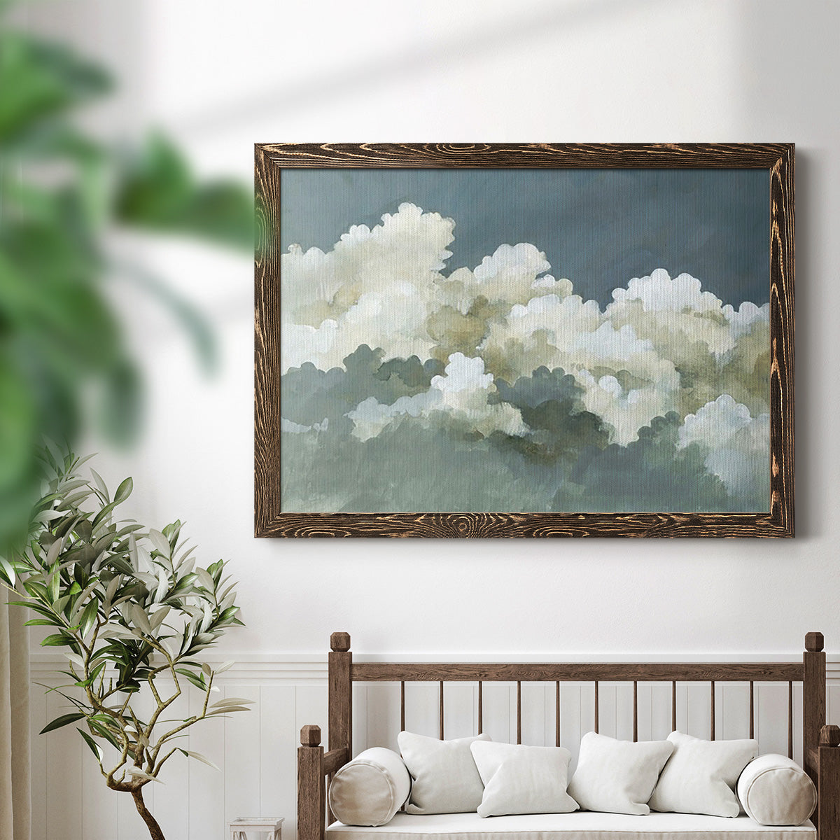 Big Clouds III-Premium Framed Canvas - Ready to Hang