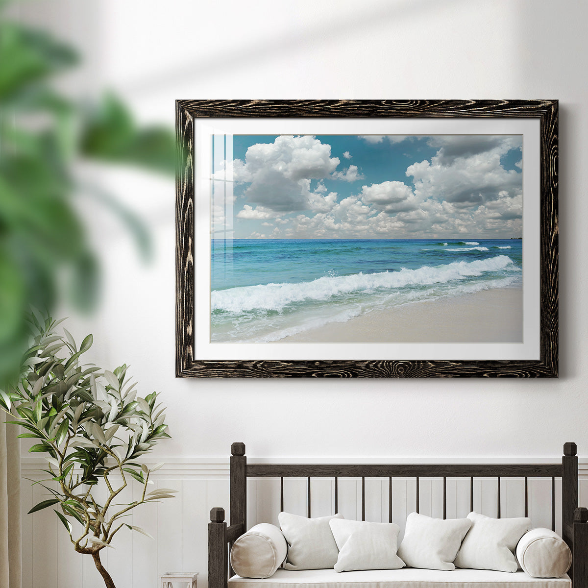 Beach Bliss-Premium Framed Print - Ready to Hang