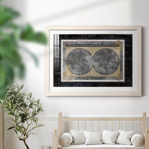 Night World Blueprint-Premium Framed Print - Ready to Hang