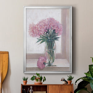 Windowsill Floral I Premium Framed Print - Ready to Hang