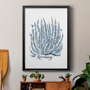 Summer Herb Garden Sketches III Premium Framed Print - Ready to Hang