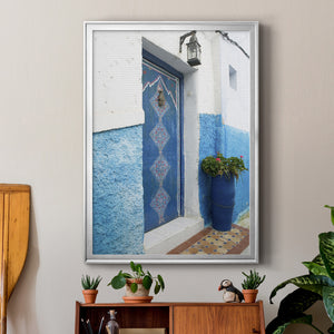 Morocco Door Premium Framed Print - Ready to Hang