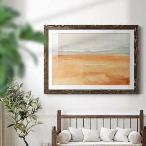 Ash Blue Horizon I-Premium Framed Print - Ready to Hang