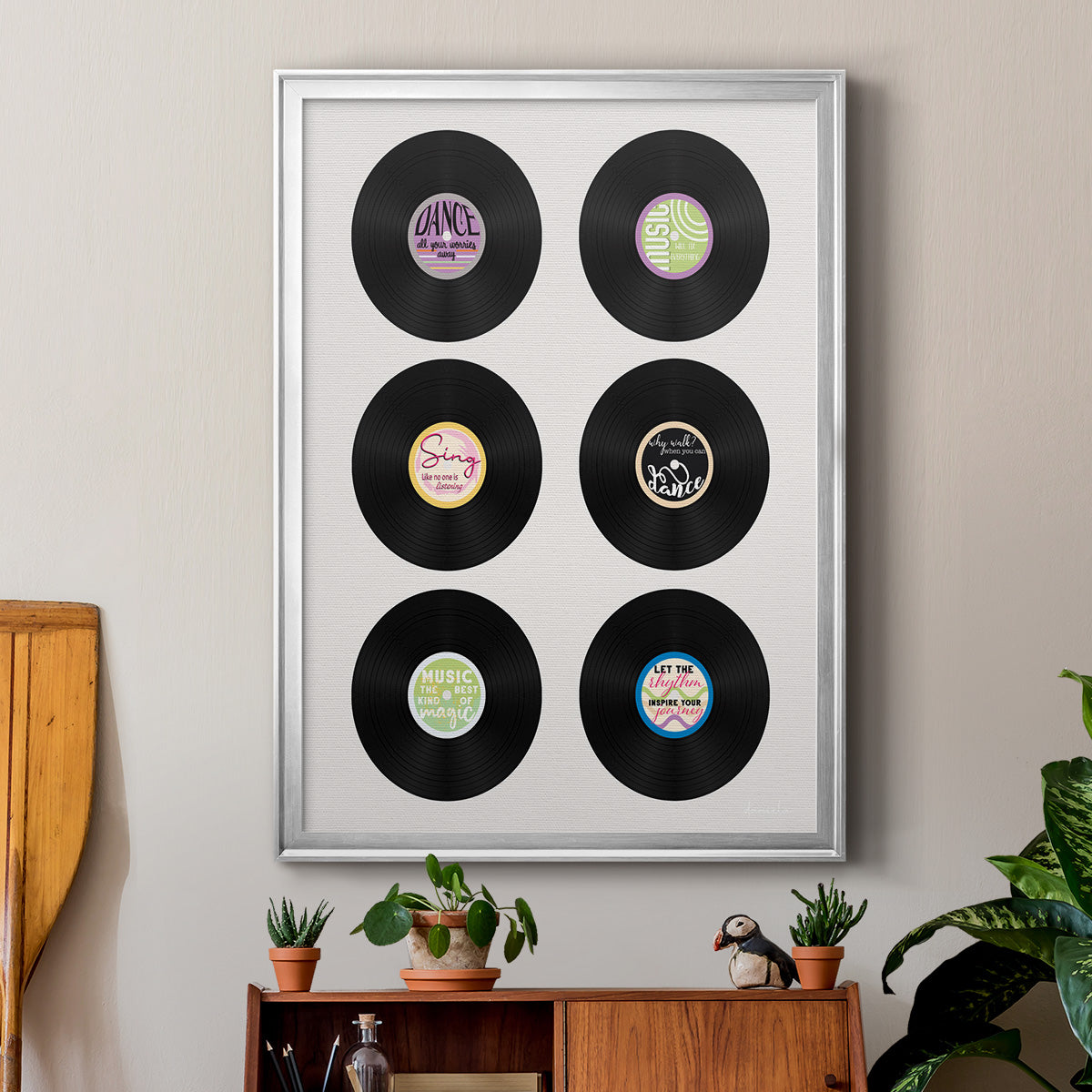 Vinyl Inspiration Premium Framed Print - Ready to Hang