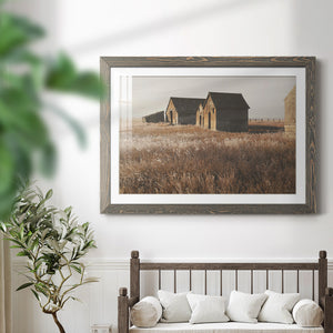 The Old Farm-Premium Framed Print - Ready to Hang