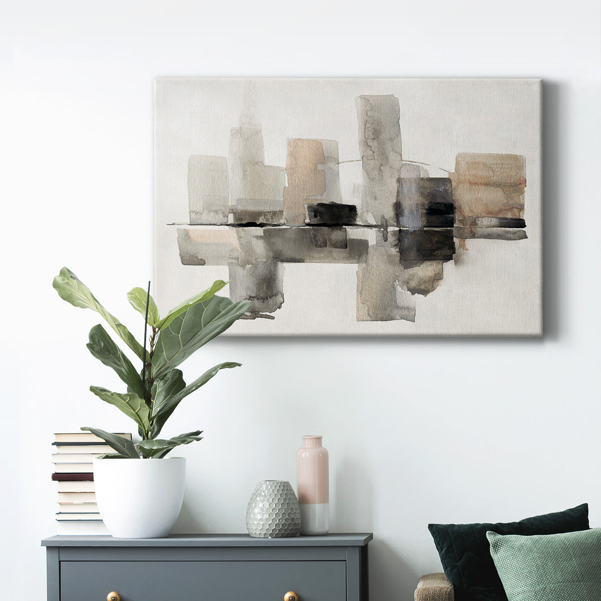Urban Oasis I Premium Gallery Wrapped Canvas - Ready to Hang