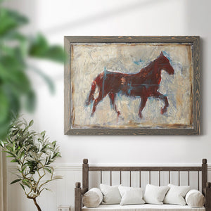 Iron Equine II-Premium Framed Canvas - Ready to Hang