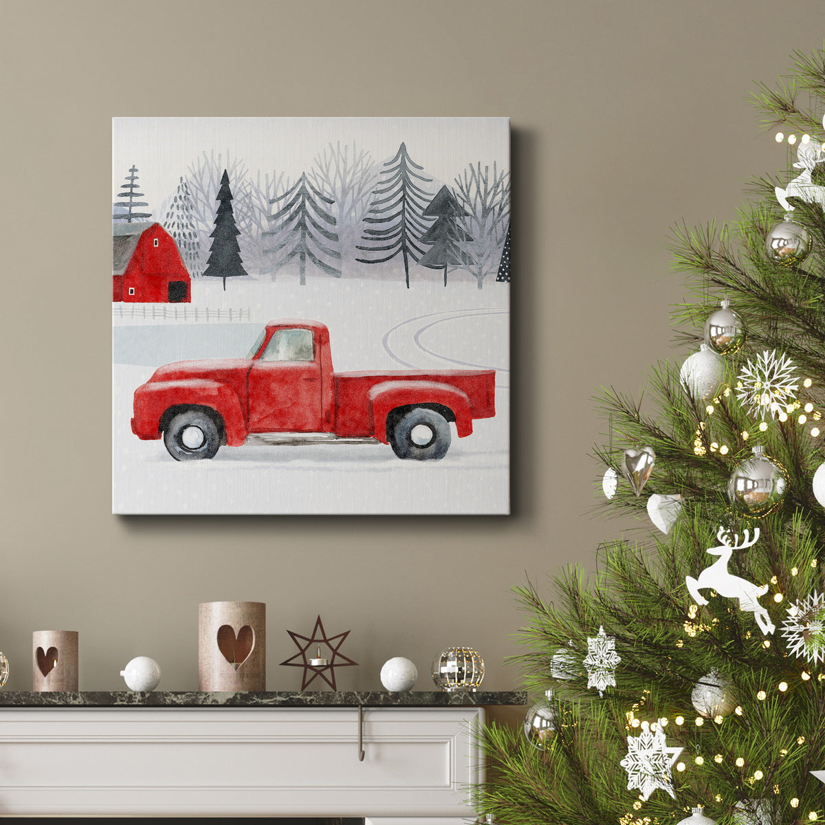 Snow Country I-Premium Gallery Wrapped Canvas - Ready to Hang