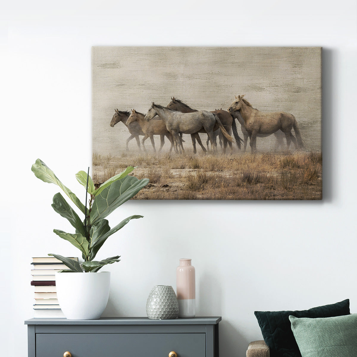 Roaming Free Premium Gallery Wrapped Canvas - Ready to Hang