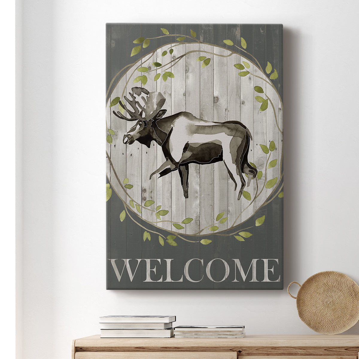 Woodland Welcome IV Premium Gallery Wrapped Canvas - Ready to Hang