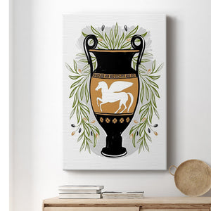 Greek Vases III Premium Gallery Wrapped Canvas - Ready to Hang