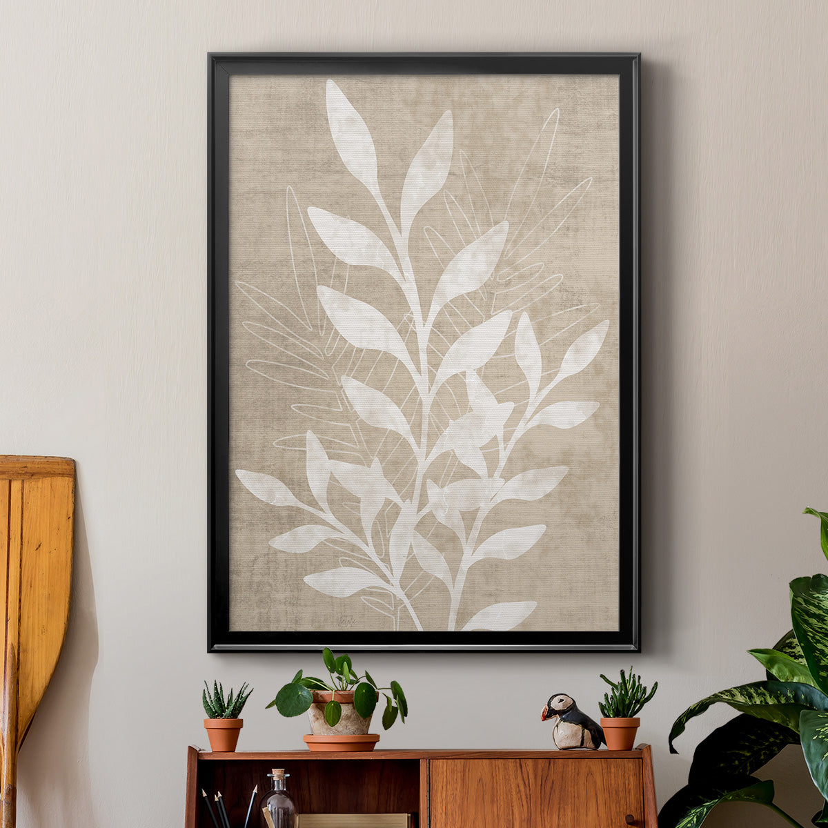 Foliage Retreat II Premium Framed Print - Ready to Hang