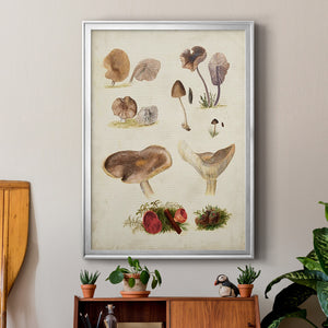 Mushroom Species III Premium Framed Print - Ready to Hang