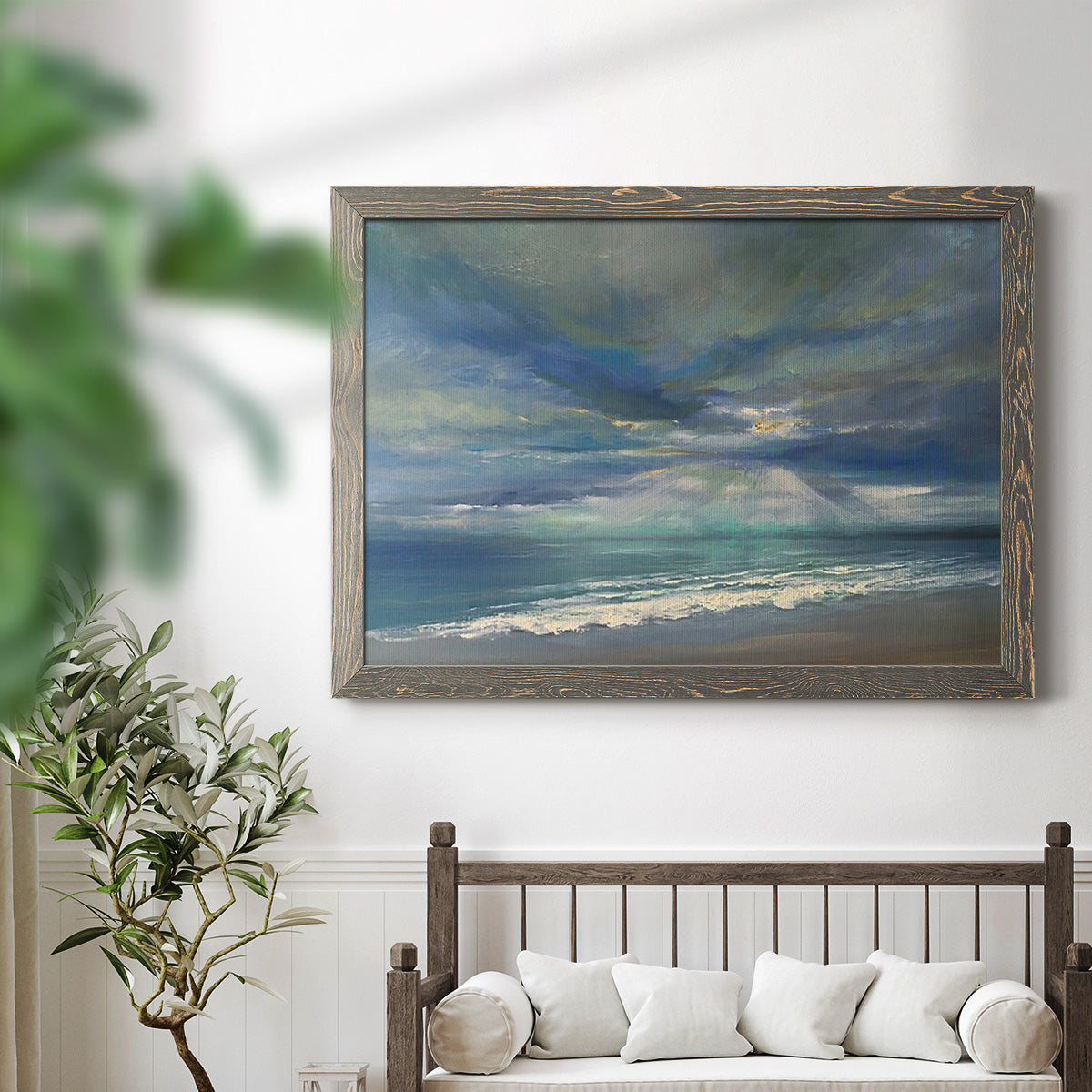 God Rays-Premium Framed Canvas - Ready to Hang
