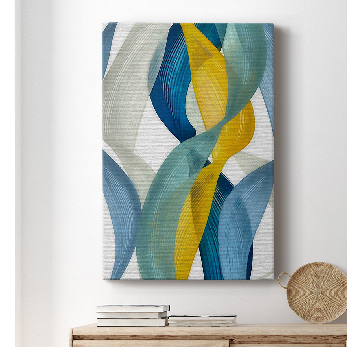 Horizontal Bands II Premium Gallery Wrapped Canvas - Ready to Hang