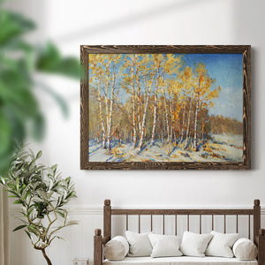Autumn Trees-Premium Framed Canvas - Ready to Hang