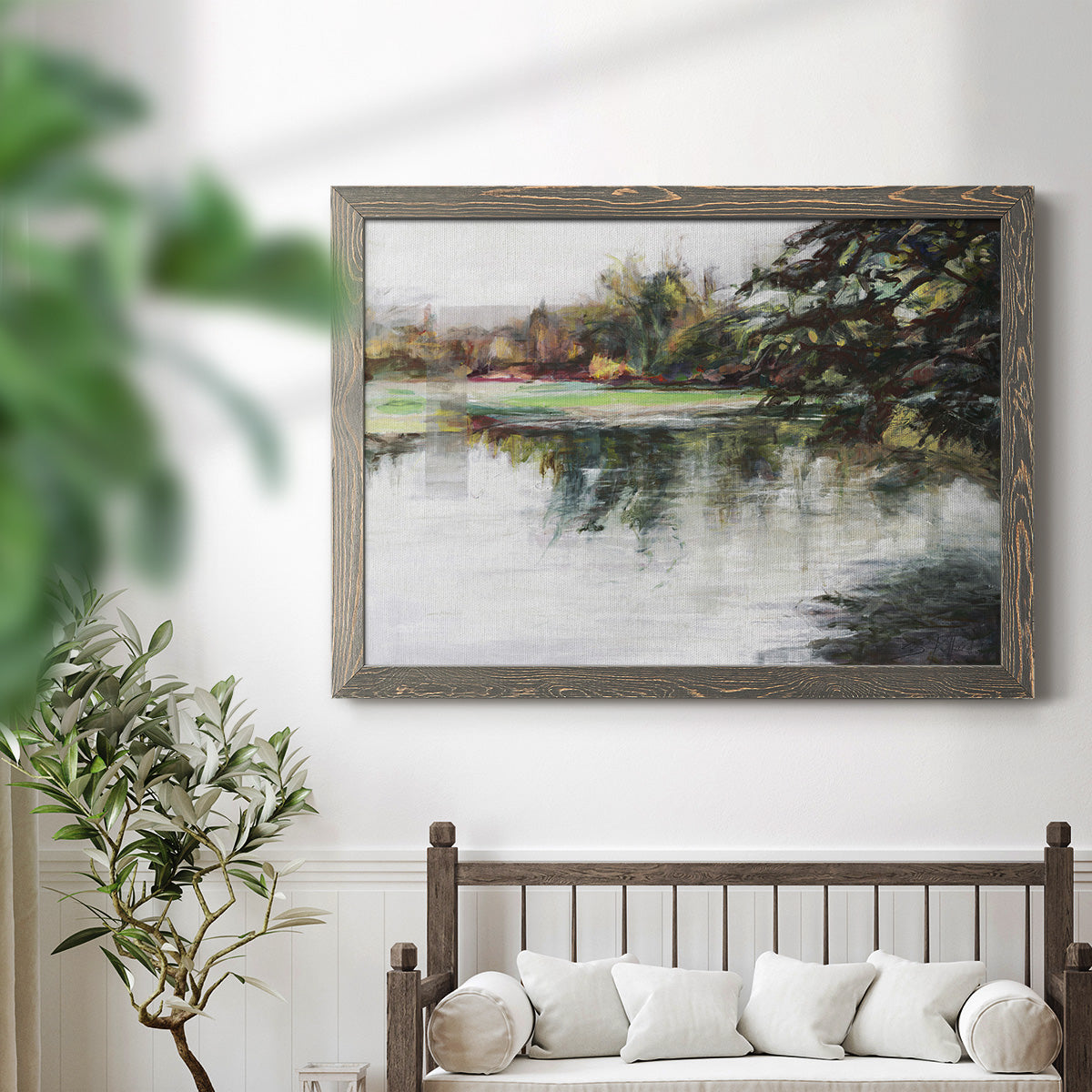 Upon Reflection-Premium Framed Canvas - Ready to Hang