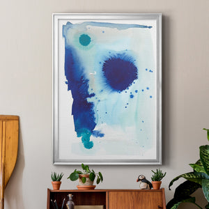 Spare Blue II Premium Framed Print - Ready to Hang