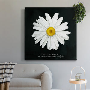 Delicate Daisy I-Premium Gallery Wrapped Canvas - Ready to Hang