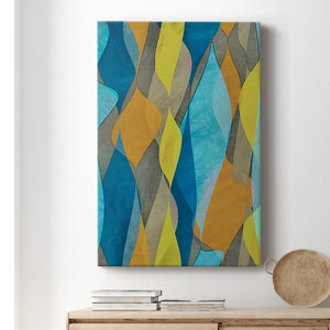 Colorful Cascade I Premium Gallery Wrapped Canvas - Ready to Hang