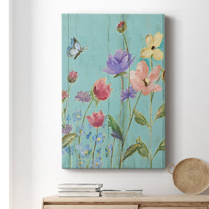 Wildflower Flutter III Premium Gallery Wrapped Canvas - Ready to Hang
