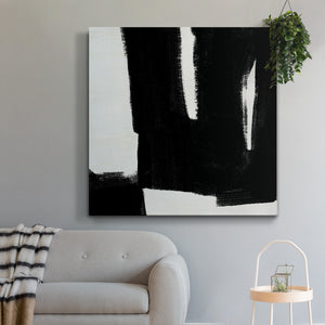 Block Brushwork VII-Premium Gallery Wrapped Canvas - Ready to Hang