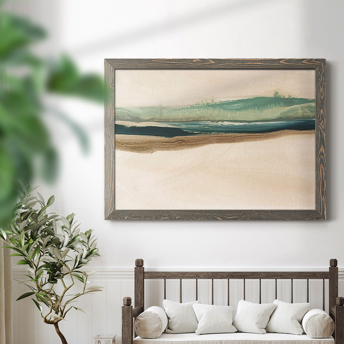 Layered Horizon II-Premium Framed Canvas - Ready to Hang