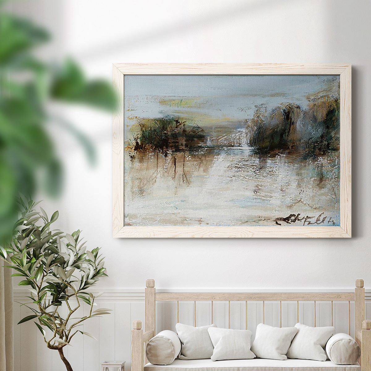 Wintery Horizon I-Premium Framed Canvas - Ready to Hang