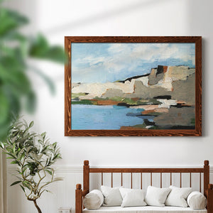 White Rock Cliffs II-Premium Framed Canvas - Ready to Hang