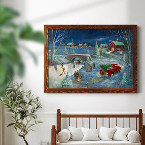 Warm Holiday Memories-Premium Framed Canvas - Ready to Hang