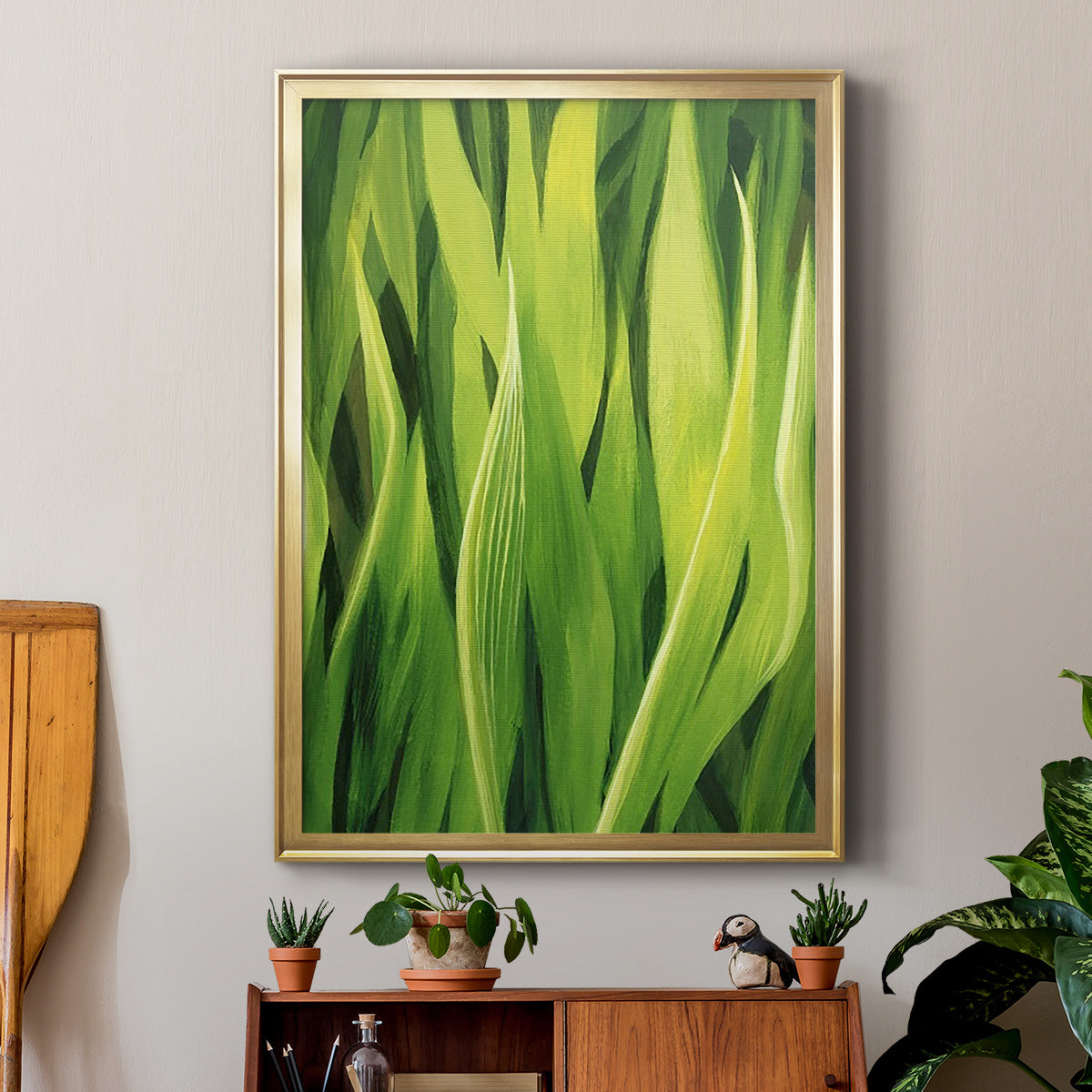 Blades of Grass II Premium Framed Print - Ready to Hang