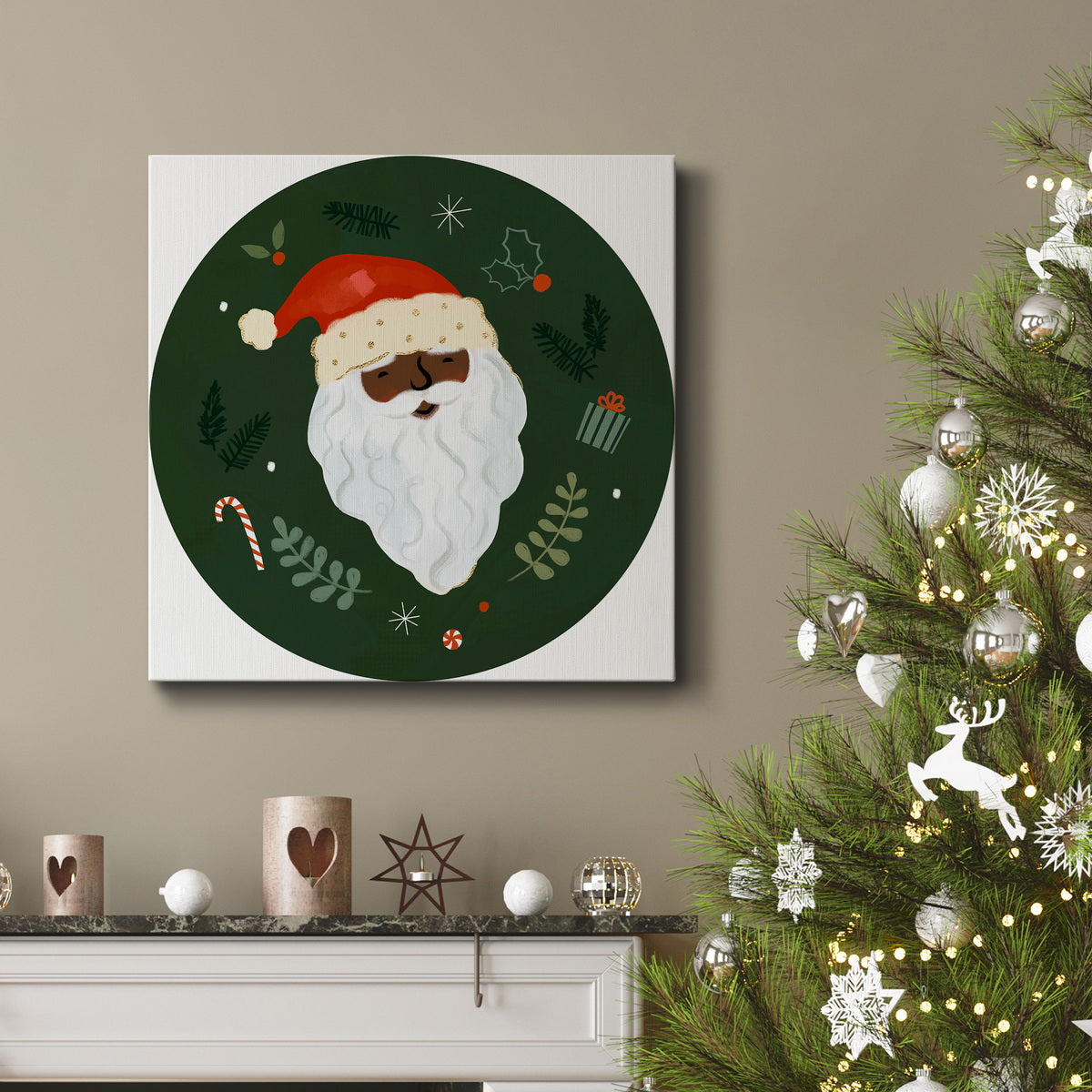 Little St. Nick Collection C-Premium Gallery Wrapped Canvas - Ready to Hang