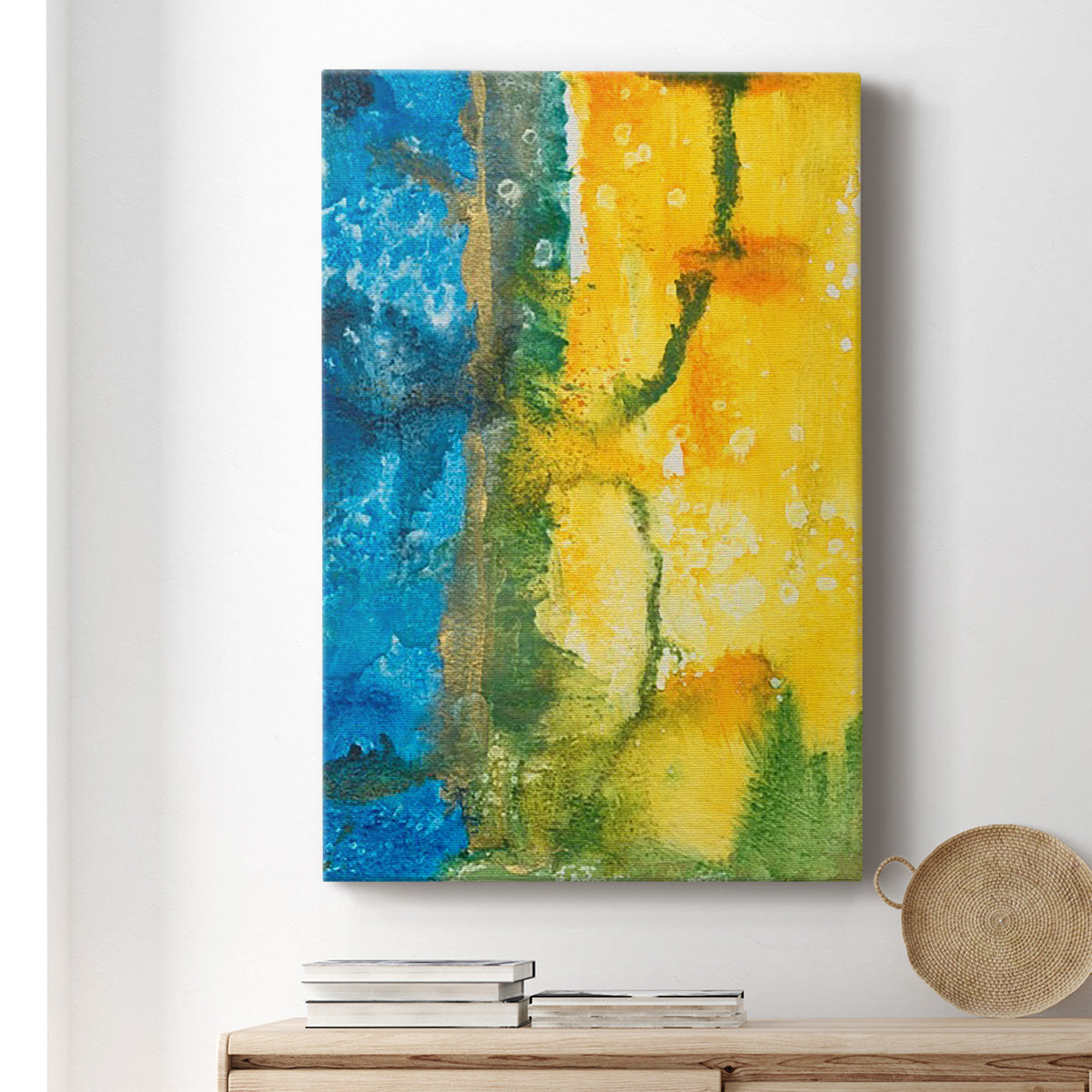 Aquatic Energy I Premium Gallery Wrapped Canvas - Ready to Hang